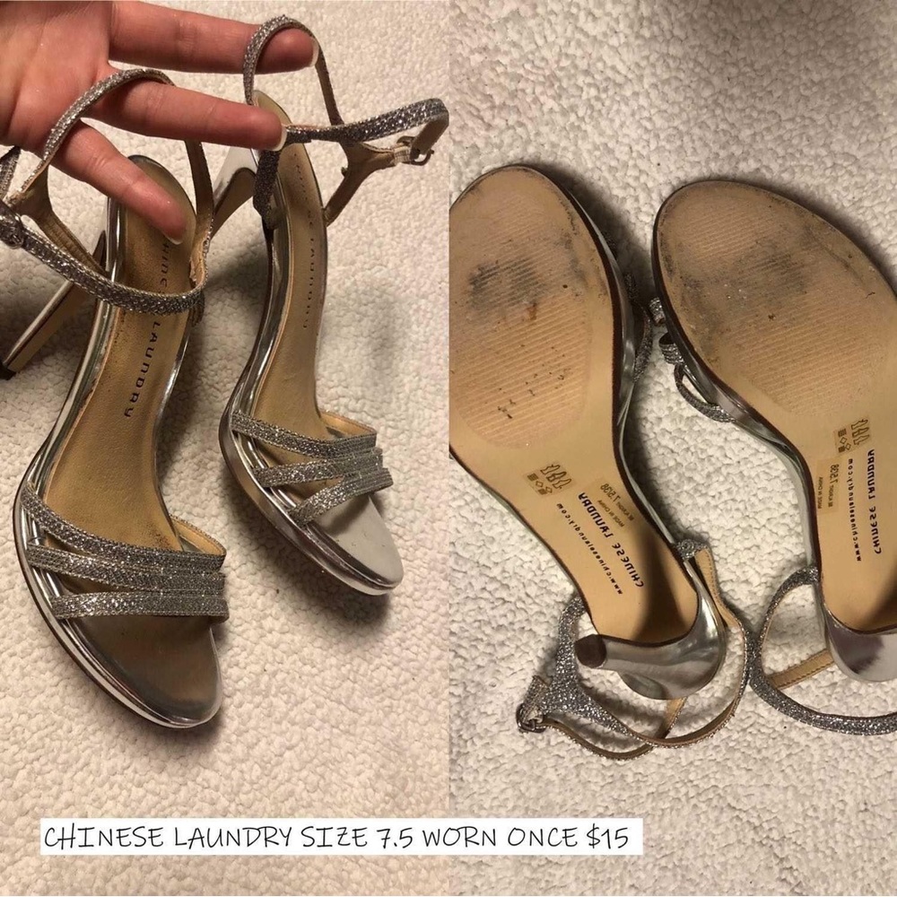 Silver Heels 7.5